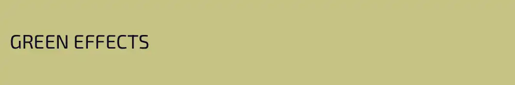 GREEN EFFECTS 
